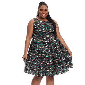Rachel Antonoff dress in Narrative print